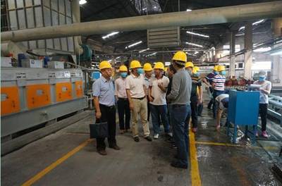 潮州市安全監(jiān)管局會(huì)同廣東省職防院專家到我區(qū)開(kāi)展陶瓷生產(chǎn)和耐火材料制造企業(yè)粉塵危害專項(xiàng)治理交叉檢查工作